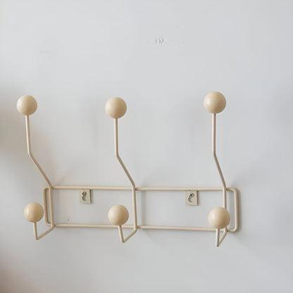 Wall Coat Rack Cast Iron 3 Or 4 Hooks