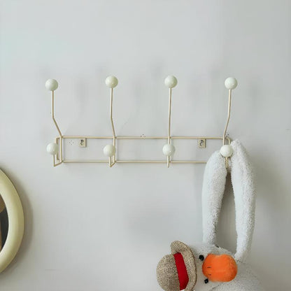 Wall Coat Rack Cast Iron 3 Or 4 Hooks