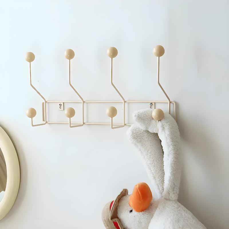 Wall Coat Rack Cast Iron 3 Or 4 Hooks