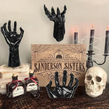 Wall Decoration Realistic Hand Candle Holder