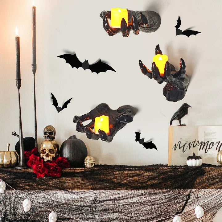 Wall Decoration Realistic Hand Candle Holder