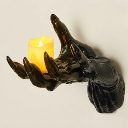 Wall Decoration Realistic Hand Candle Holder