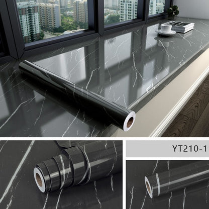 Wall Film Self-Adhesive 3D Marble Waterproof & Mold-Resistant