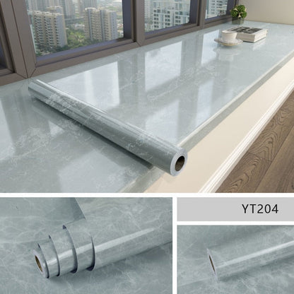 Wall Film Self-Adhesive 3D Marble Waterproof & Mold-Resistant