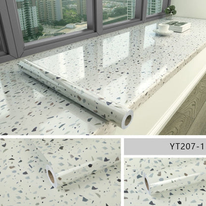 Wall Film Self-Adhesive 3D Marble Waterproof & Mold-Resistant