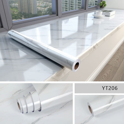 Wall Film Self-Adhesive 3D Marble Waterproof & Mold-Resistant