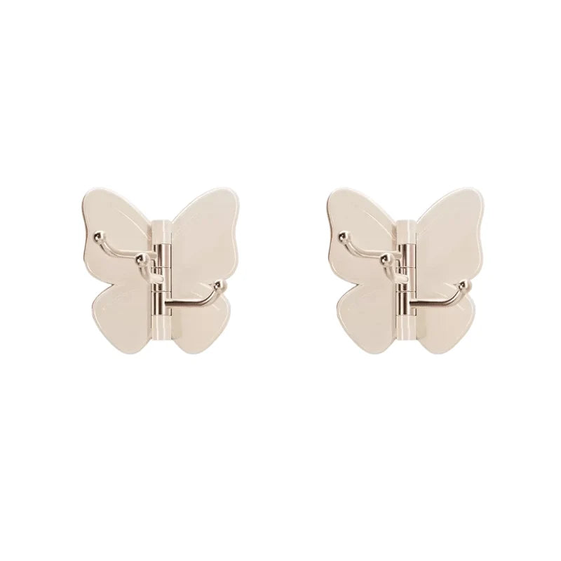 Wall Hook 3-Arm 180-Degree Rotating Self-Adhesive Rust-Resistant Metal