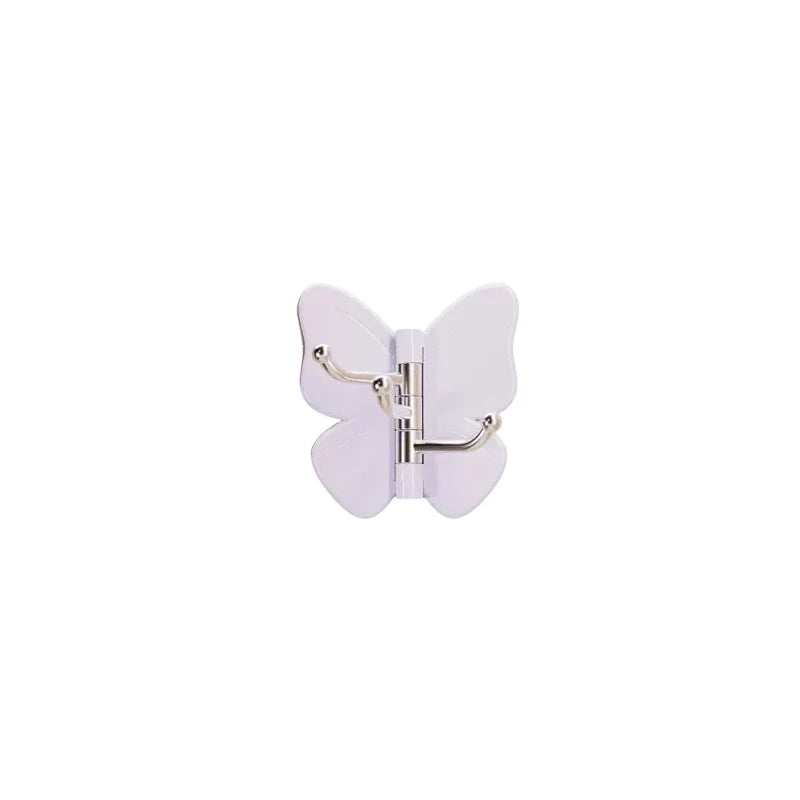 Wall Hook 3-Arm 180-Degree Rotating Self-Adhesive Rust-Resistant Metal