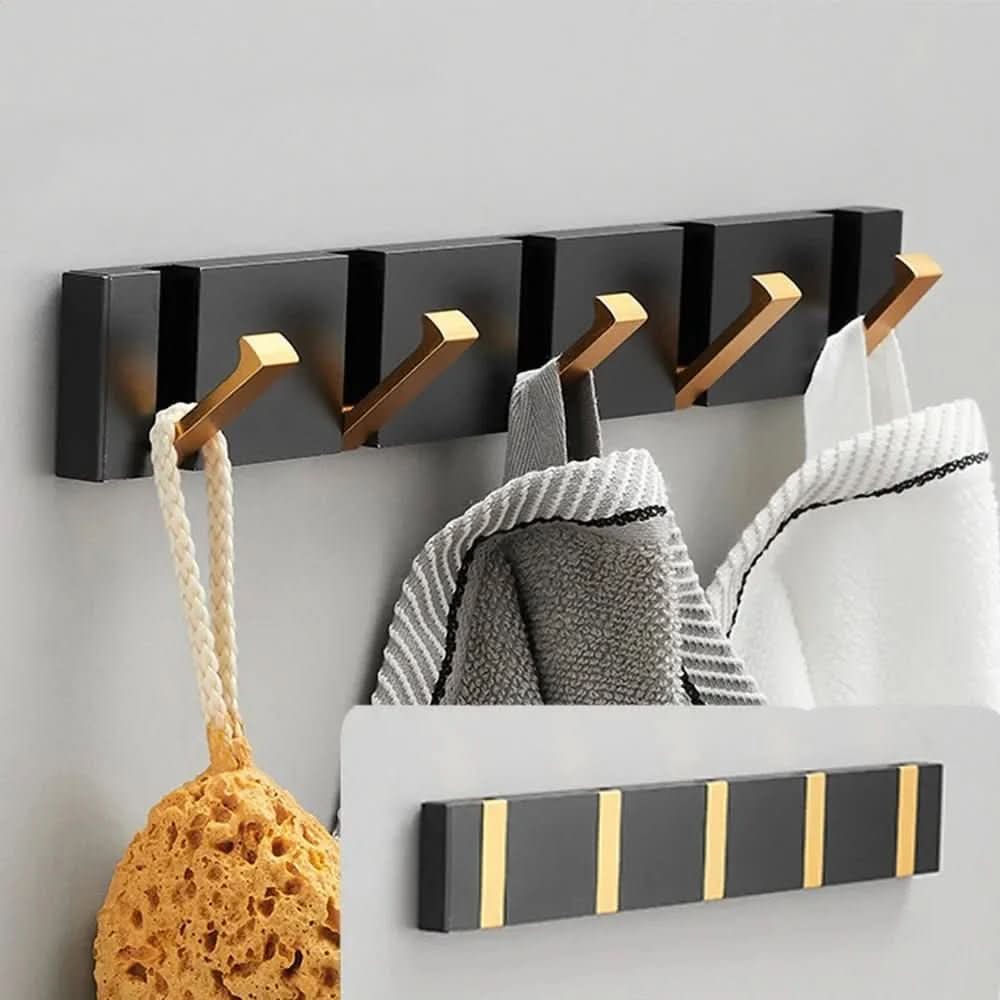 Wall Hook Foldable Aluminum Space-Saving Design