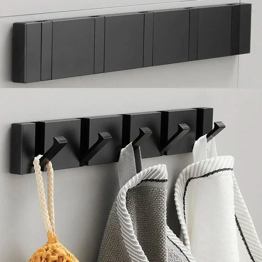 Wall Hook Foldable Aluminum Space-Saving Design