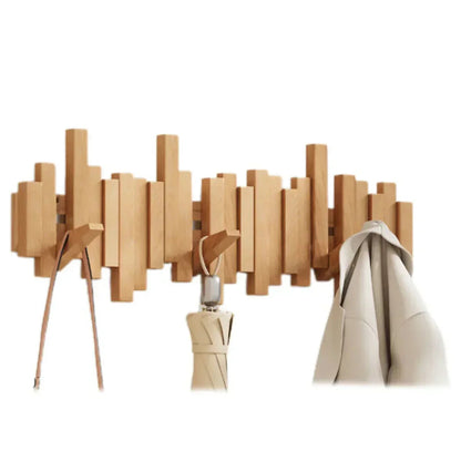 Wall Hook Piano Wood Wall-Mounted Space-Saving