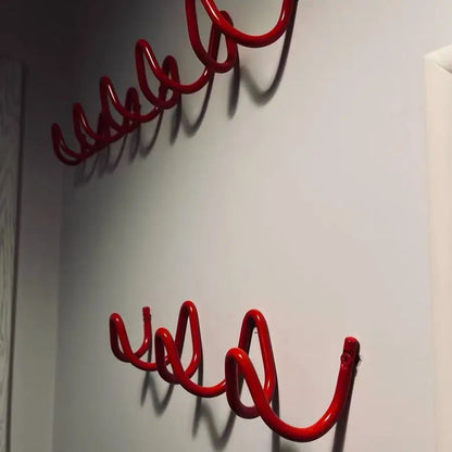 Wall Hook Rack Iron 3 Hooks
