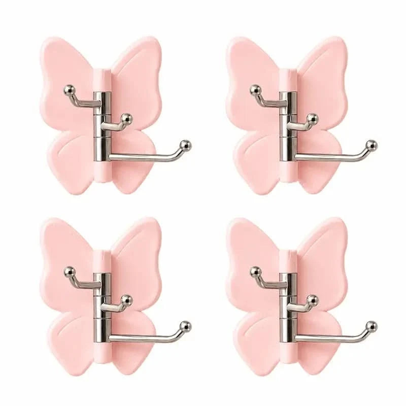 Wall Hook Rotatable Butterfly Drill Free