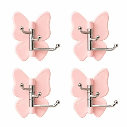 Wall Hook Rotatable Butterfly Drill Free