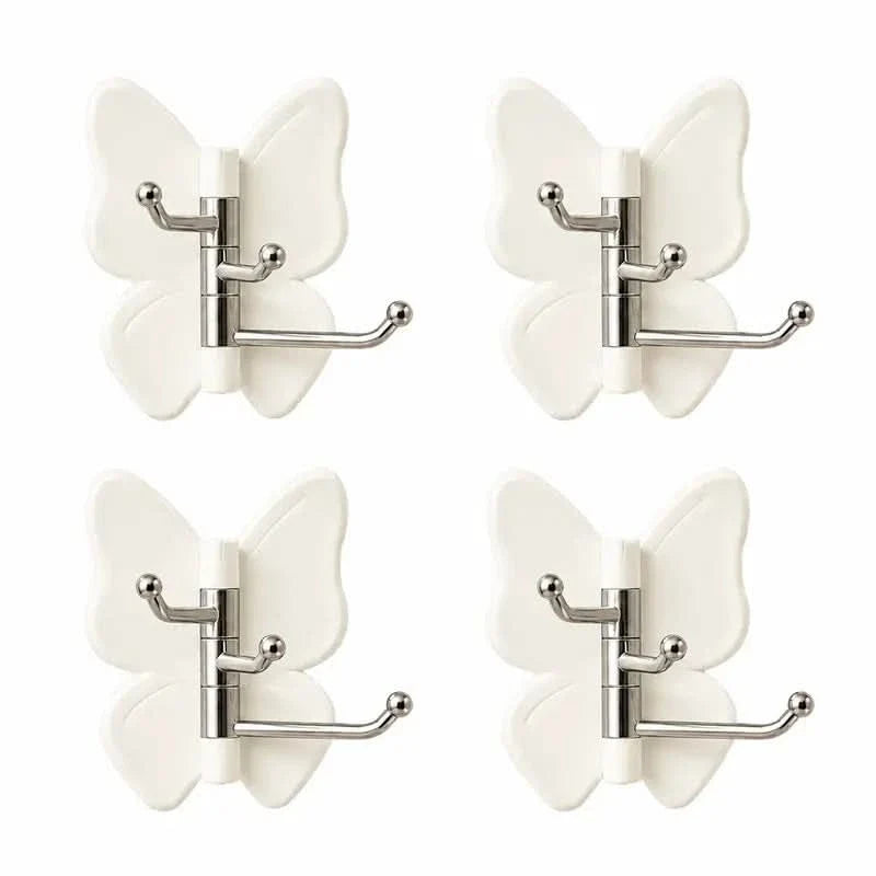 Wall Hook Rotatable Butterfly Drill Free