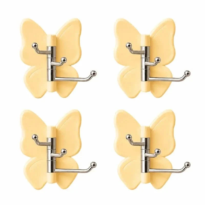 Wall Hook Rotatable Butterfly Drill Free