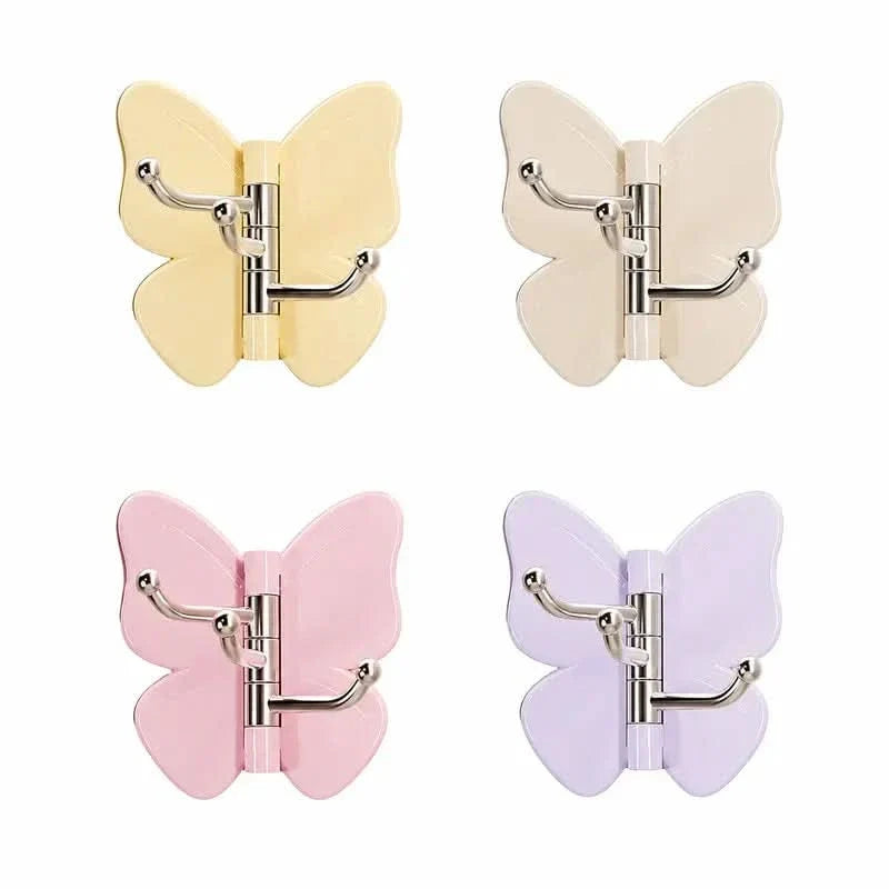Wall Hook Rotatable Butterfly Drill Free