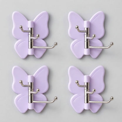 Wall Hook Rotatable Butterfly Drill Free