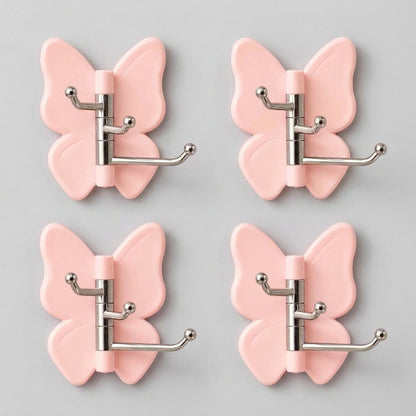 Wall Hook Rotatable Butterfly Drill Free