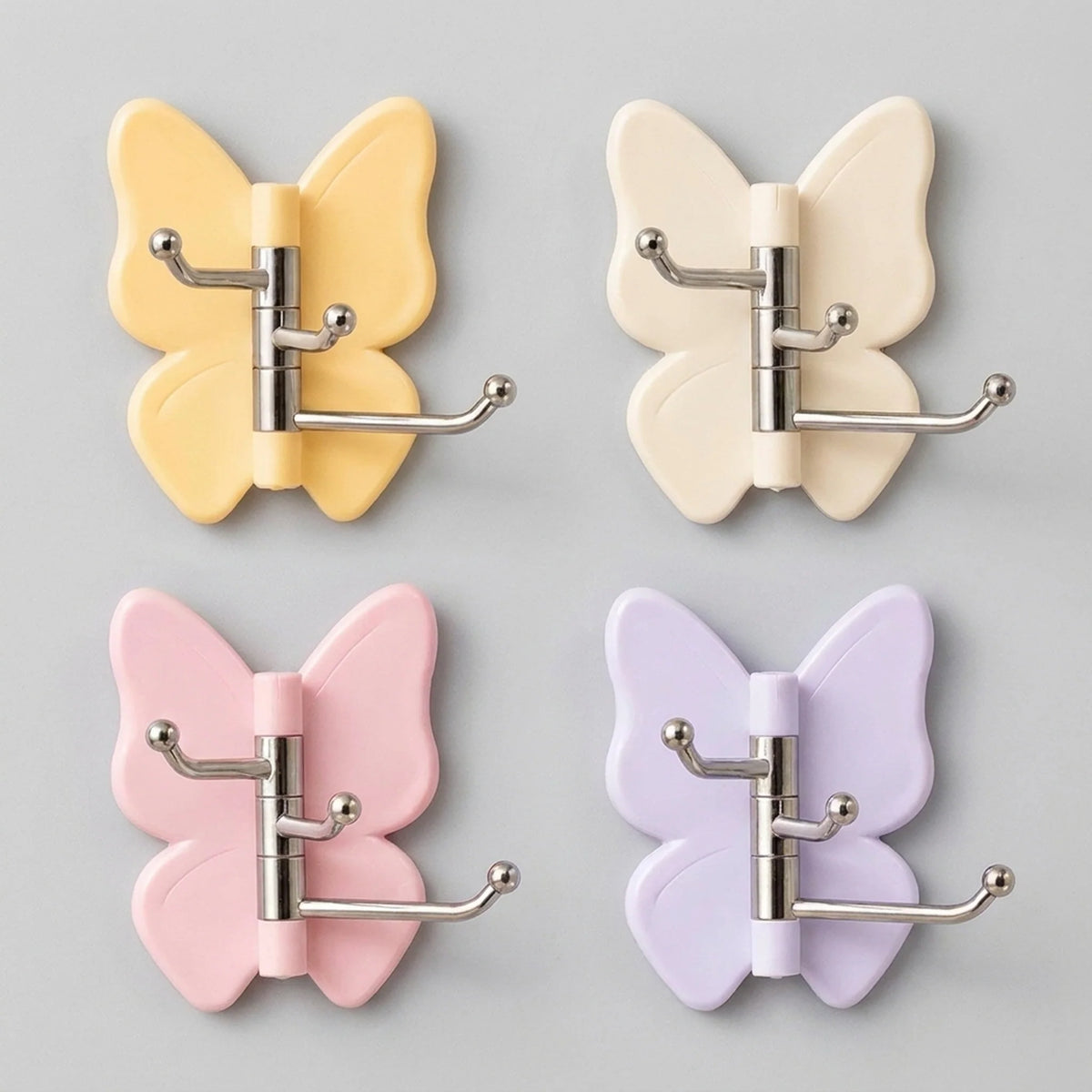 Wall Hook Rotatable Butterfly Drill Free