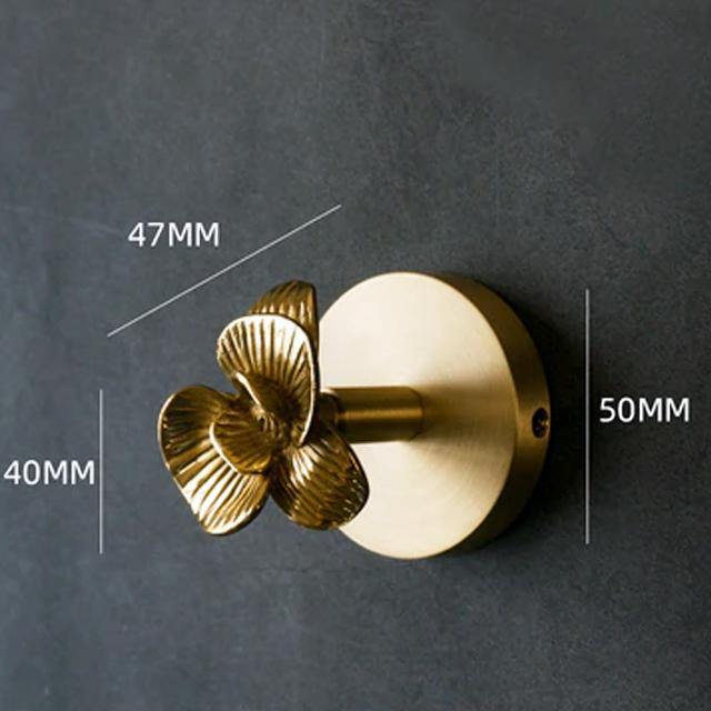 Wall Hook Solid Brass Animal Head