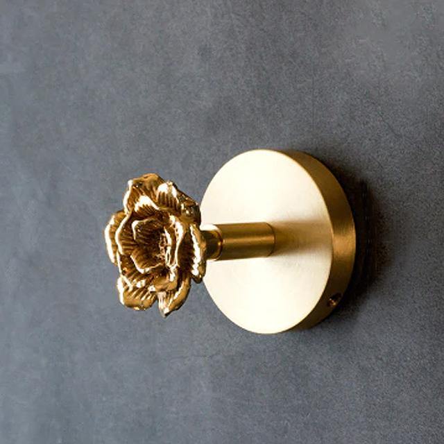 Wall Hook Solid Brass Animal Head