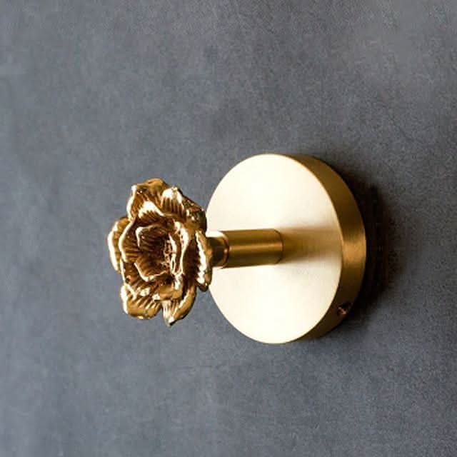 Wall Hook Solid Brass Animal-Inspired Design Space-Saving