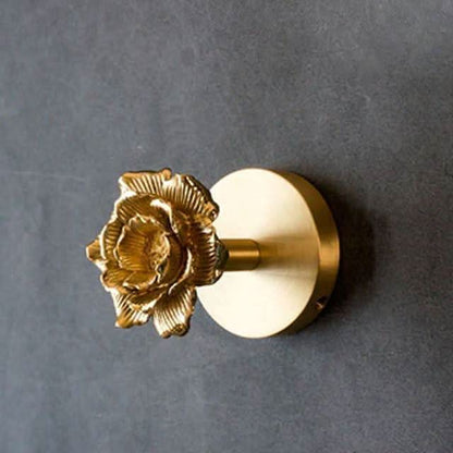Wall Hook Solid Brass Animal-Inspired Design Space-Saving