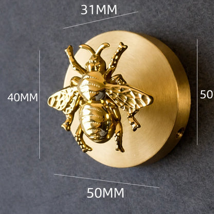 Wall Hook Solid Brass Animal-Inspired Design Space-Saving