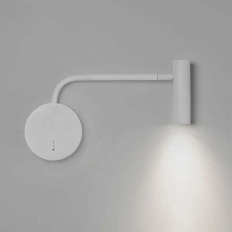 Wall Lamp Adjustable Swivel Arm & Eye-Friendly LED