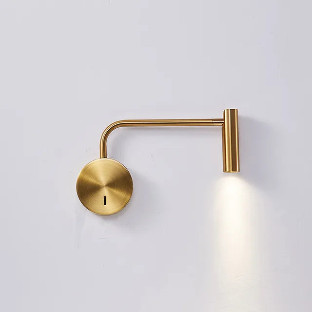 Wall Lamp Adjustable Swivel Arm & Eye-Friendly LED