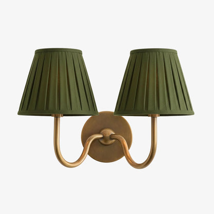 Wall Lamp Fabric Shade Soft Diffused Light Dimmable