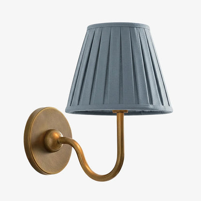 Wall Lamp Fabric Shade Soft Diffused Light Dimmable
