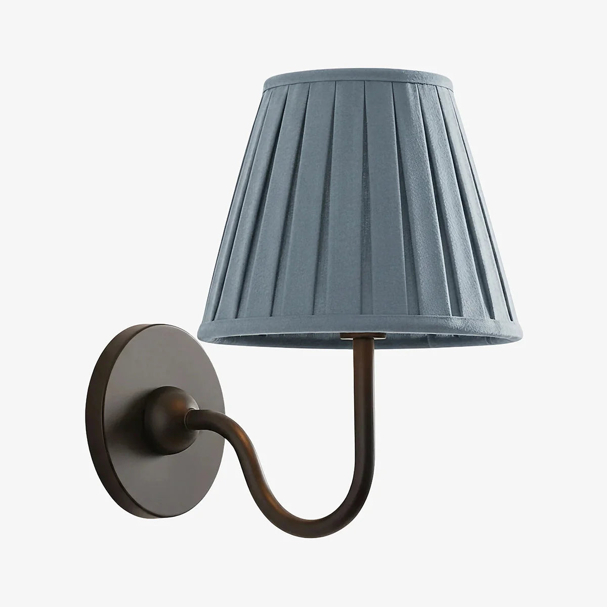 Wall Lamp Fabric Shade Soft Diffused Light Dimmable