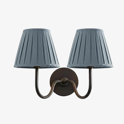 Wall Lamp Fabric Shade Soft Diffused Light Dimmable