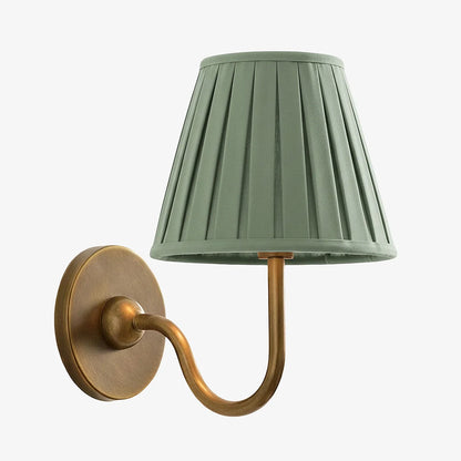 Wall Lamp Fabric Shade Soft Diffused Light Dimmable