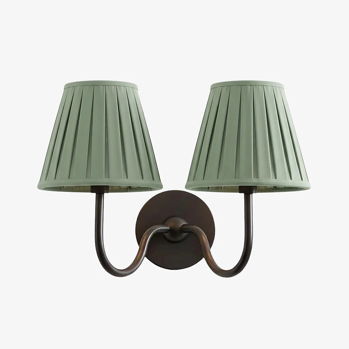 Wall Lamp Fabric Shade Soft Diffused Light Dimmable