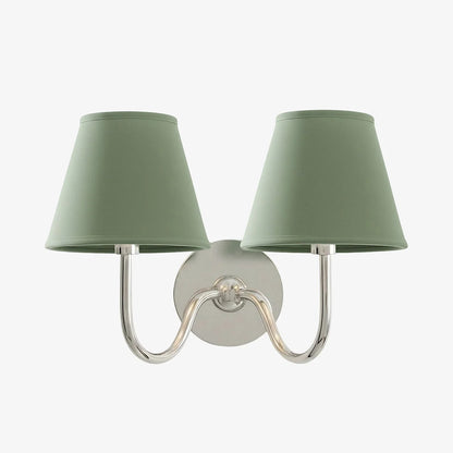 Wall Lamp Fabric Shade Soft Diffused Light Dimmable