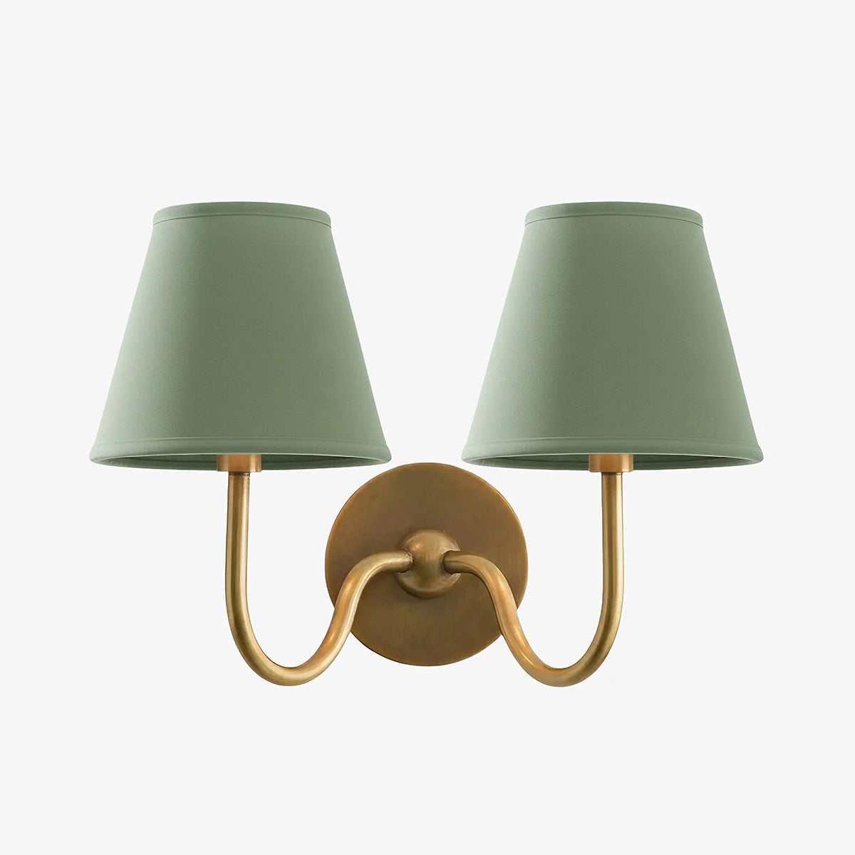 Wall Lamp Fabric Shade Soft Diffused Light Dimmable