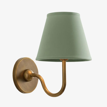 Wall Lamp Fabric Shade Soft Diffused Light Dimmable