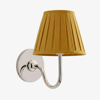 Wall Lamp Fabric Shade Soft Diffused Light Dimmable
