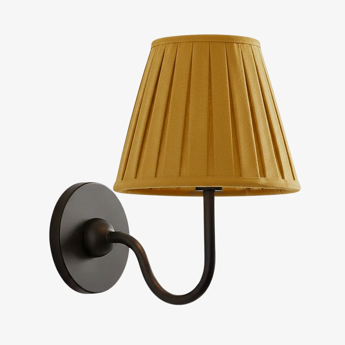 Wall Lamp Fabric Shade Soft Diffused Light Dimmable