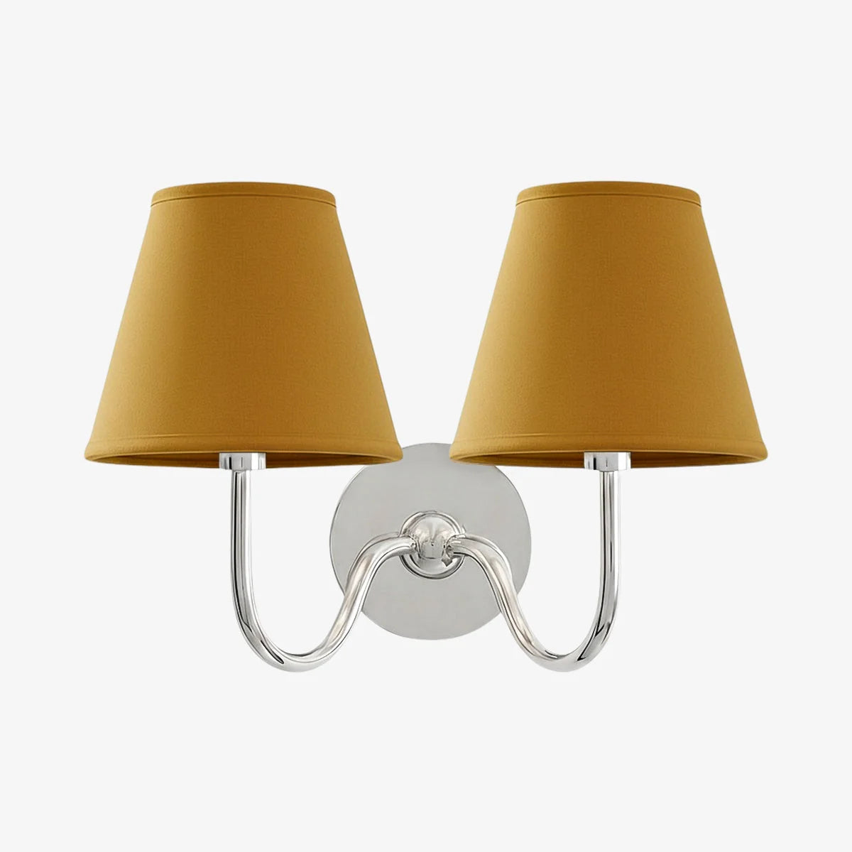 Wall Lamp Fabric Shade Soft Diffused Light Dimmable