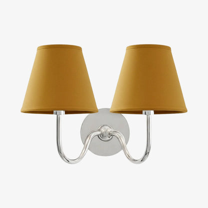 Wall Lamp Fabric Shade Soft Diffused Light Dimmable