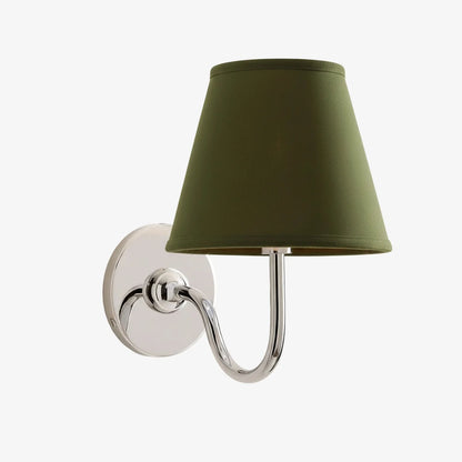 Wall Lamp Fabric Shade Soft Diffused Light Dimmable