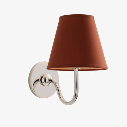 Wall Lamp Fabric Shade Soft Diffused Light Dimmable