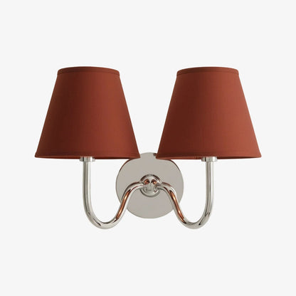 Wall Lamp Fabric Shade Soft Diffused Light Dimmable