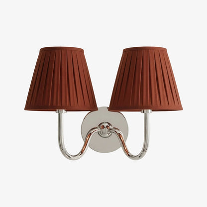 Wall Lamp Fabric Shade Soft Diffused Light Dimmable