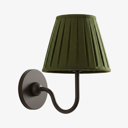 Wall Lamp Fabric Shade Soft Diffused Light Dimmable