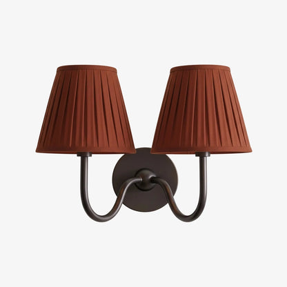 Wall Lamp Fabric Shade Soft Diffused Light Dimmable